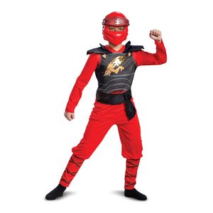 Kai-Kostüm für Kinder Ninjago Legacy rot
