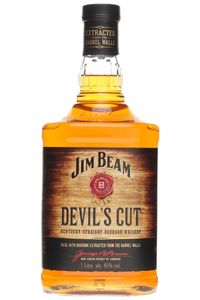 Jim Beam Devils Cut Kentucky Straight Bourbon 45% 1,0L