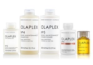Olaplex Set - Olaplex Bond Maintenance Shampoo No 4 (250ml) + Olaplex Bond Maintenance Conditioner No 5 (250ml) + Olaplex Hair Perfector No 3 (100ml) + Olaplex Bond Smoother No 6 (100ml) + Olaplex Bonding Oil No 7 (30ml )