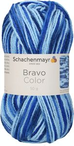 Schachenmayr Bravo Color, 50g Atlantis Handstrickgarne