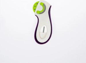 Prym Ergonomics Rollschneider 45mm, plaumenblau/weiß