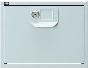 Bisley ECO Karteikasten für DIN A5, einbahnig, Lichtgrau