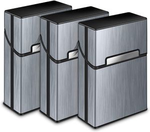 Cool Zigarettenetui Zigarettenbox 100er Packung 5 Farben Aluminium 