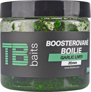 TB Baits Boosterované Boilie Garlic Liver 120g Průměr: 24mm