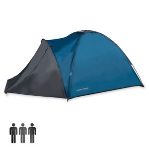 DUNLOP Campingzelt - Kuppelzelt für 3 Personen - Wasserfest - 210 x 220 x 130 cm - Inkl. Tragetasche