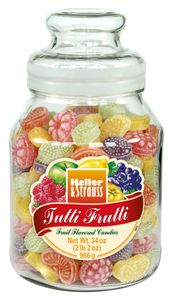 Heller und Strauss Tutti Frutti Bonbons mit Fruchtgeschmack 966g