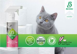 Geruchsentferner Geruchskiller Geruchsneutralisierer gegen Katzengeruch Katzen-Urin Katzenklo Haushalt Möbel Teppich Auto etc. | PROBIOTIC, biologisch |