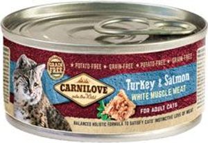 Konzerva CARNILOVE WMM Turkey & Salmon for Adult Cats