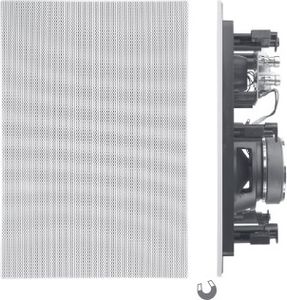 Artsound HPRE650 5,25 Zoll Wand- und Deckenlautsprecher, 20-120 Watt, für Heim, Badezimmer, Küche,