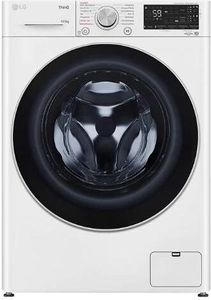 LG F4WV75X1 10,5kg Frontlader Waschmaschine, 60 cm breit, Aqua Lock, Mengenautomatik, Kindersicherung, Autodosierung, weiß