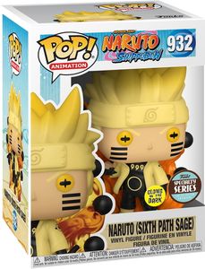 Naruto Shippuden - Naruto (Sixth Path Sage) 932 Glows Specialty Series Limited Edition Exclusive - Funko Pop! - Vinyl Figur
