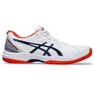 Asics Tennisschuh Solution Swift FF Clay Herren Weiß Blau Rot