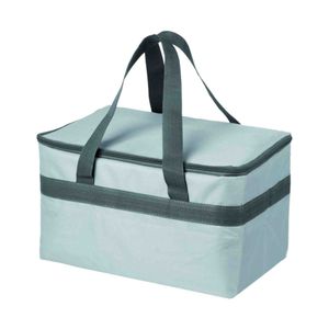 Kühltasche, Picknicktasche Premium 14 Ltr., 33x21x20,5cm, faltbar, hellgrün