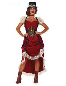 Steampunk Kostüm Western Lady Senta für Damen