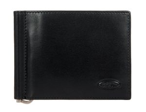 BRIC'S Leder Geldklammer Monte Rosa Men's Wallet Black schwarz