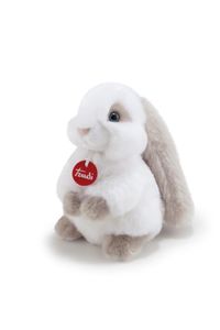Trudi kaninchen Kuscheltier Clemente 20 cm weiß, Farbe:Weiß,Grau