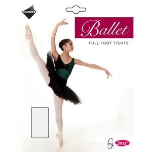 Silky Damen Ballett-Strumpfhose LW162 (XL) (Weiß)