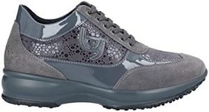Byblos Damen Sneaker Platform Mix Materials - 2WA0093 , Farbe:Grau, Damen Schuhe:39