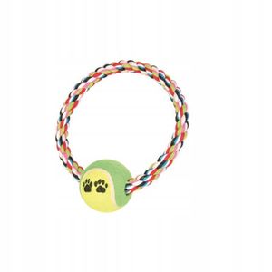 TRIXIE Tennisball-Seilring für Hunde