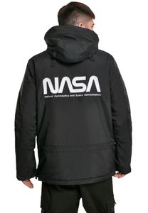 Mister Tee  MT1118  NASA Windbreaker Jacke, Größe:XL, Farbe:Black
