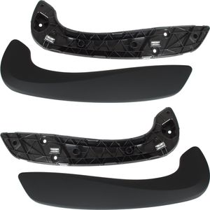 Vnútorná kľučka predných dverí ĽAVÁ + PRAVÁ v čiernej farbe 809540001R / 809600007R pre Renault Megane III (4-dverový) od 2008-2016