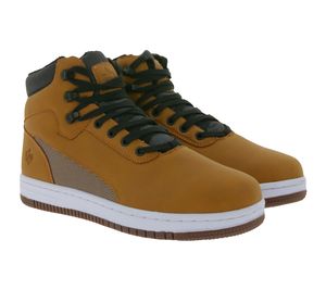 PARK AUTHORITY by K1X | Kickz GK3000 GS High-Top Sneaker-Boots Kinder-Stiefel 6184-0700/7017 Braun/Schwarz, Größe:35