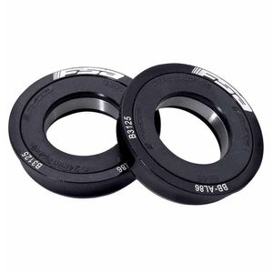 Fsa Bb86 Aluminum Bearings Kit Black 86.5 mm