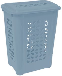 keeeper Wäschebox "per" mit Deckel 60 Liter nordic-blue