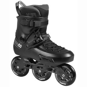 Wrotki Powerslide Zoom Pro Black 100 Trinity, 3x, 100, 41-42