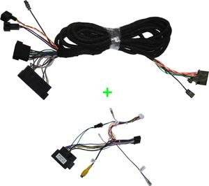 TAFFIO® Benz W220 W215 C215 Android Radio AGW -> NTG 2.5 Quadlock Bypass Cable