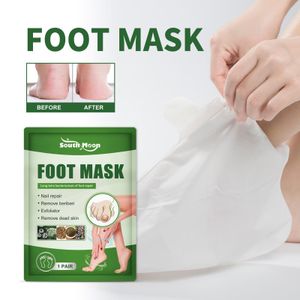 1 Paar Fußmaske Hornhaut Entfernung Fussmaske, Repariert Fußrisse und entfernt abgestorbene Haut Fuß Peeling Maske