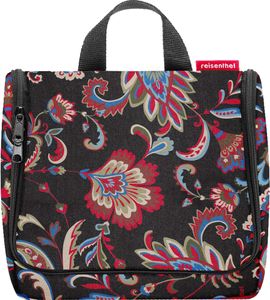 toaletná taška reisenthel, toaletná taška, kozmetická taška, Paisley Black, 3 l, WH7064