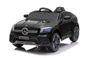 Mercedes Elektrischer Children's Car GLC Coupé Schwarz - Leistungsstarke Batterie - Ferngesteuert - Sicher für Kinder