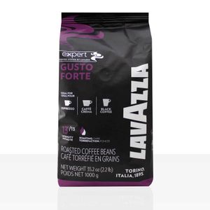 Lavazza Expert Gusto Forte Espresso - 1kg Kaffeebohnen, 100% Robusta