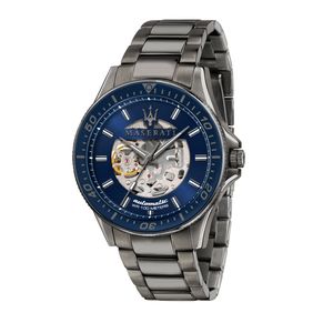 Maserati R8823140001 Pánské automatické hodinky Sfida Grey/Blue