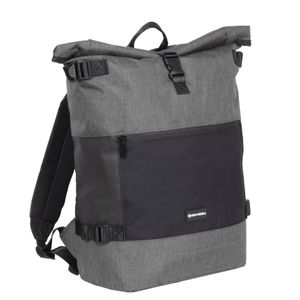 New Rebels ® Solar - Rolltop - Rugzak - Antracite - 20L  -  Backpack - Waterafstotend - Rugtas