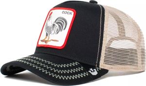 Goorin Bros Czapki The Cock Black Kogut Trucker, 1010378BLK