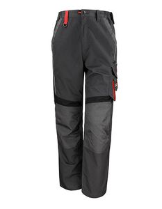 Result WORK-GUARD Pánské pracovní kalhoty R310X Vícebarevné šedé/černé 38/32 (XL)