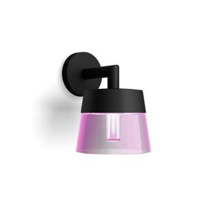 Philips Hue White & Color Ambiance Attract - Wandleuchte, schwarz