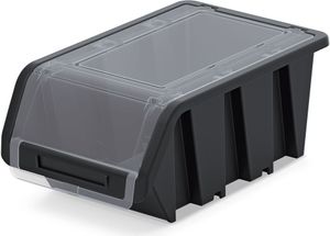 Prosperplast®, Kuweta, KTR16F-S411, Czarny, Kuweta Organizer Zamknięcie