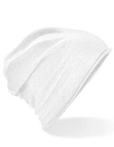 Jersey Beanie Wintermütze - Farbe: White - Größe: One Size