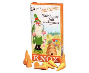 Knox - Räucherkerzen Waldhonig Duft / Honey - 24 Stk.