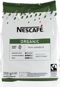 Nestle Nescafe Organic - 250g Fairtrade löslicher Kaffee Instantkaffee 100% Arabica