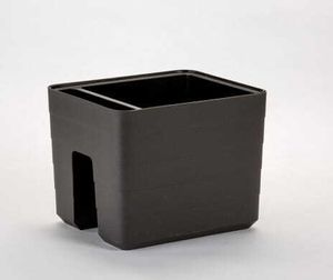 Plastia | Balkonpflanzkübel Berberis 5,5L - Anthrazit - Selbstbewässerung - Ideal Für Balkon Und Terrasse