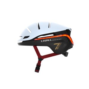 Kask rowerowy Livall EVO21 e-bike światło hamowania tylne światło wskaźnik SOS inteligentny kask