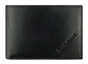 Bugatti Nobile kleine RFID Leder Geldbörse Portmonee 491252, Farbe:Schwarz