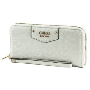 Guess Langbörse Damen Eco Brenton SLG LRG Zip Around white