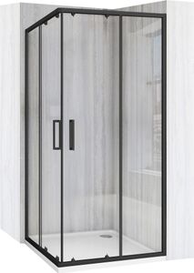 Sprchový Kout REA CITY BLACK 80X80