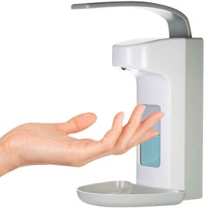Desinfektionsmittelspender 500ml Wandspender Händedesinfektion Desinfektionsspender Press Dispenser Wandspender Mit Sichtfenster Für Toilette & Bad & Hotel & Küche