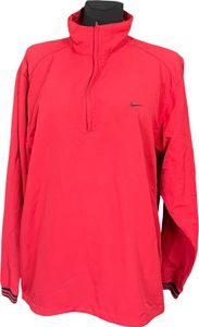 Dámska golfová bunda Nike s rozopnutým zipsom Vintage Red L